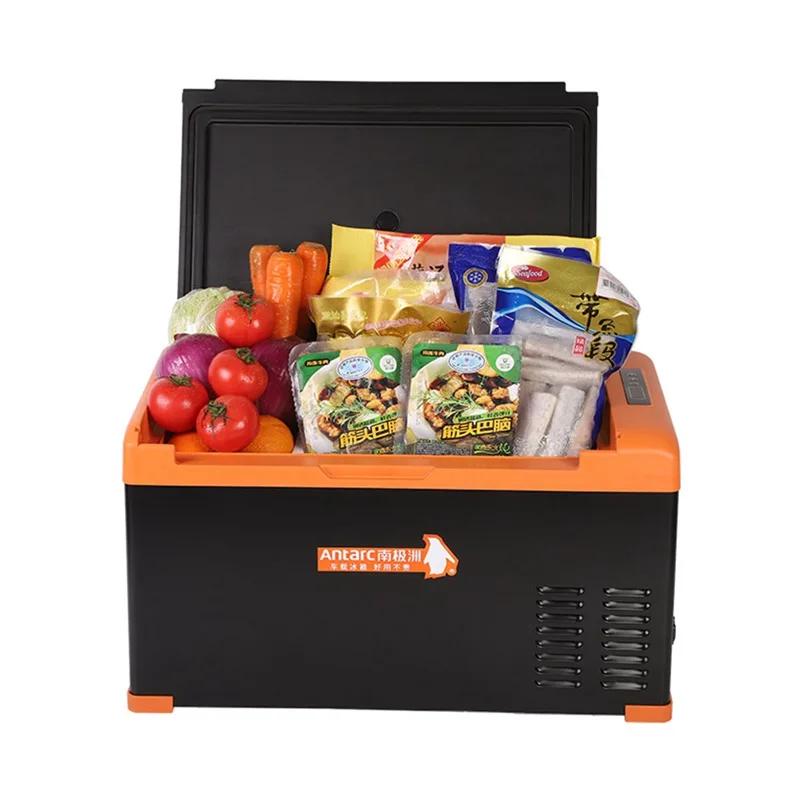 Портативный автомобильный мини-холодильник, 12 В, 40 л