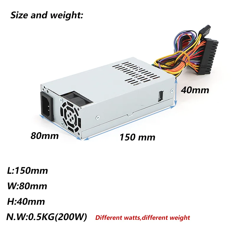 Wholesale 1U FLEX ATX PC power supply 12V 250W 300W 400W 500W flex atx