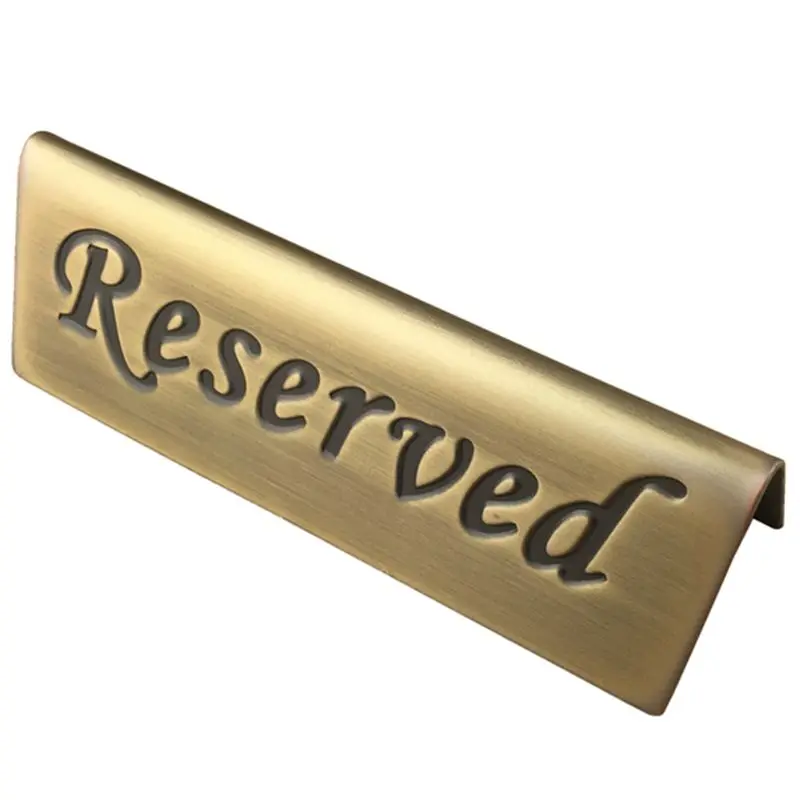 Custom Design Decorative Table Sign Office Desk Name Plate Holders