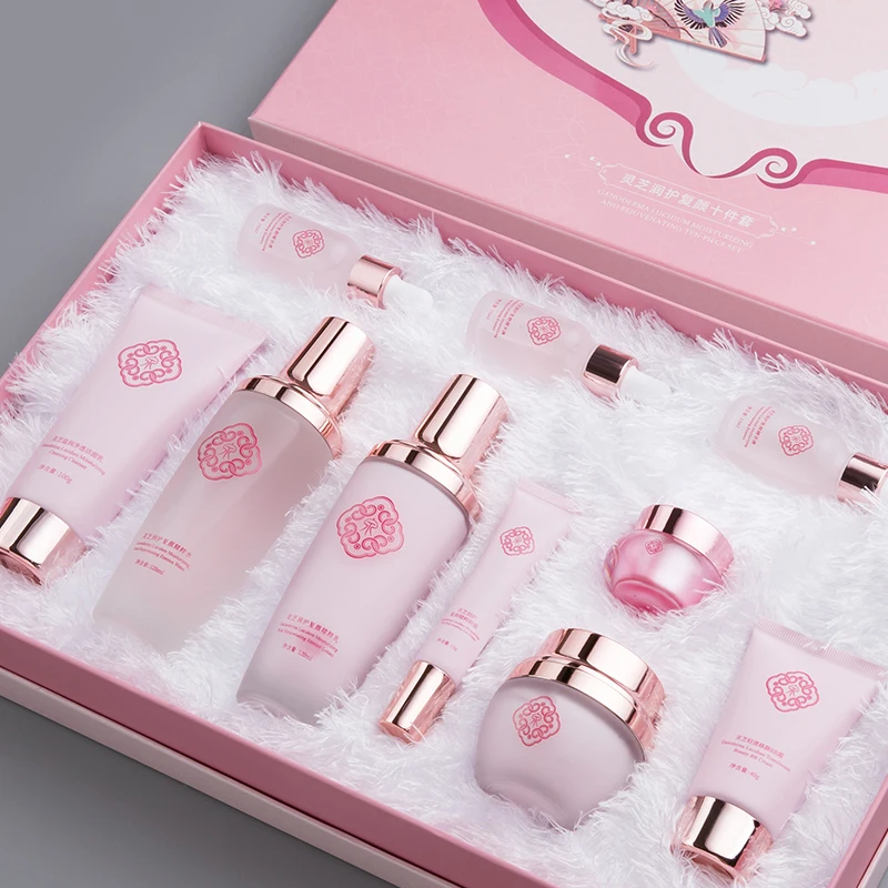 Небольшой минимальный заказ индивидуальный антивозрастной Набор для лица средство удаления темных точек органический отбеливающий набор ухода за кожей