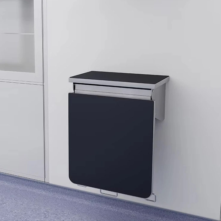 Cost-effective pet hospital folding examination table Easy operation saves space veterinary folding down table