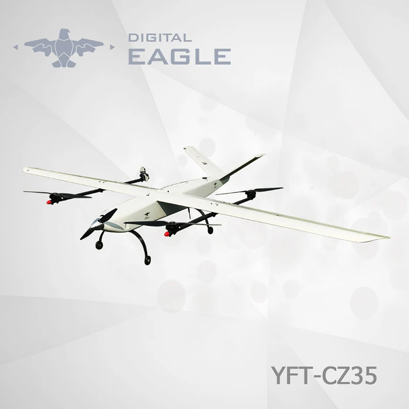 VTOL Fixed-wing Long Flight Time Delivery Professional Drone YFT-CZ35