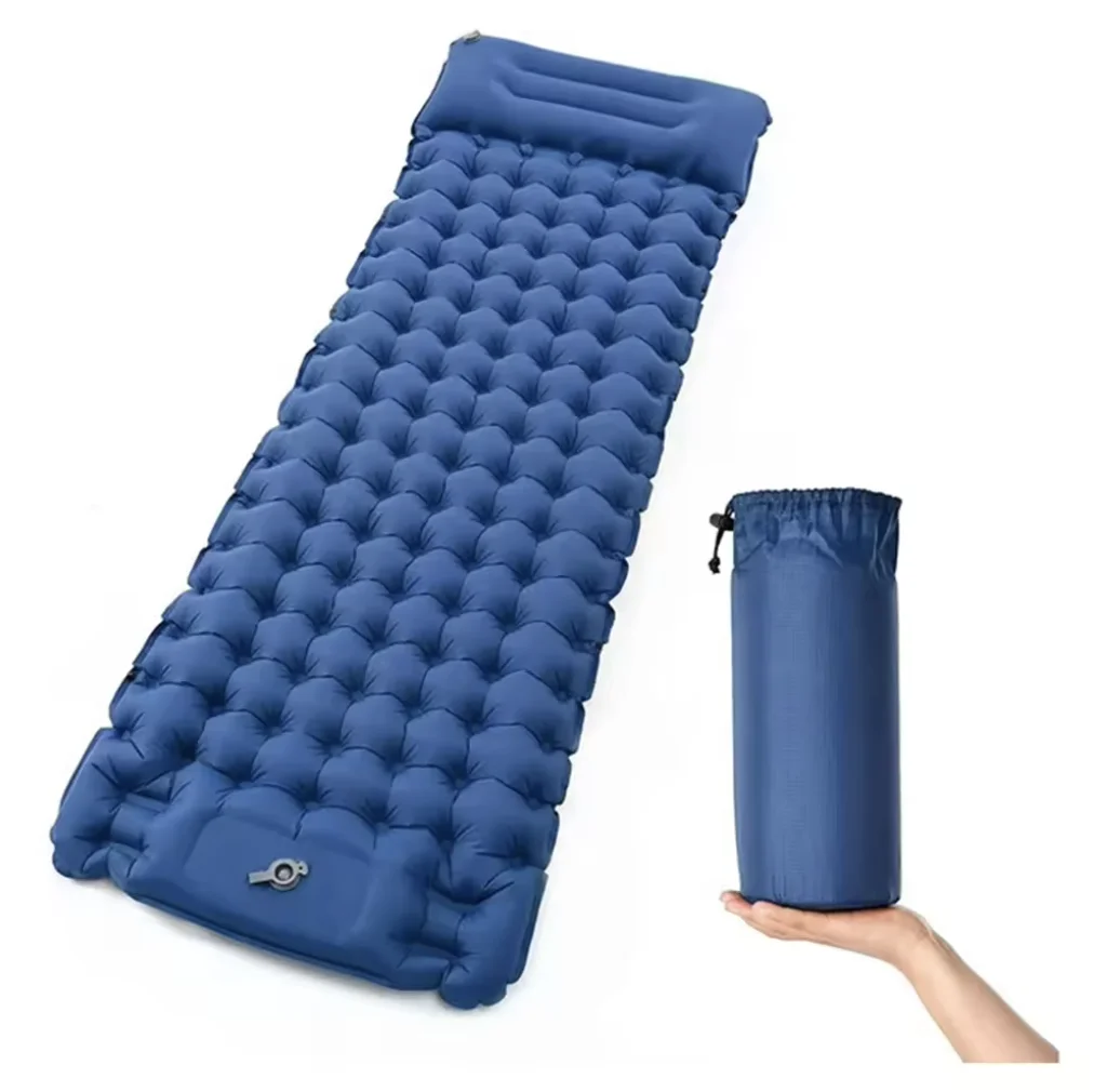 SOLO WILD 10cm Inflatable Mat Air Mattress Camping Sleeping Pad for outdoor activities