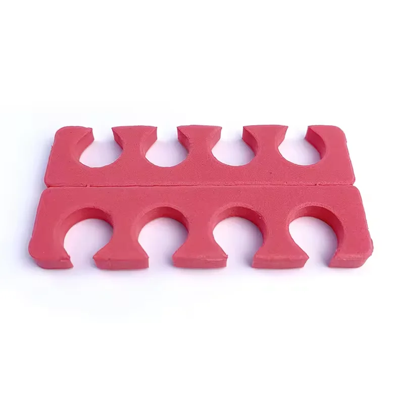 Nail Polish Divider with Double-sided Rectangle Emery Foam Art Toe Separator Finger Stretcher Beauty Type