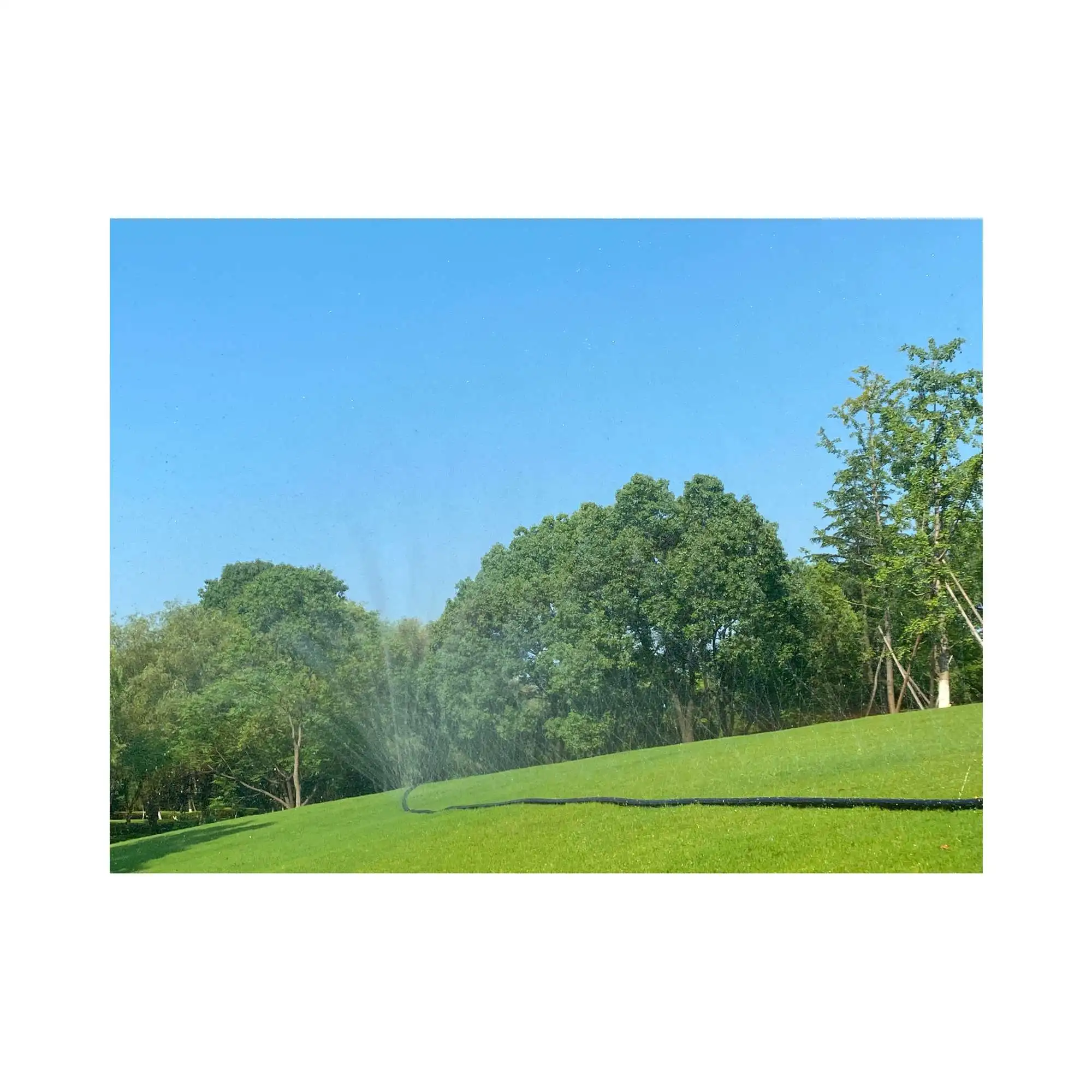 BOWA Plastic sprinkler tape agricultural irrigation PE rain spray hose garden sprinkler hose rain pipe for irrigation system