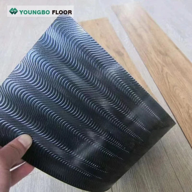 Coating 5mm Lay Down LVT Floor Loose Lay Flooring Loose Lay Floor Commercial Hospital Office Use
