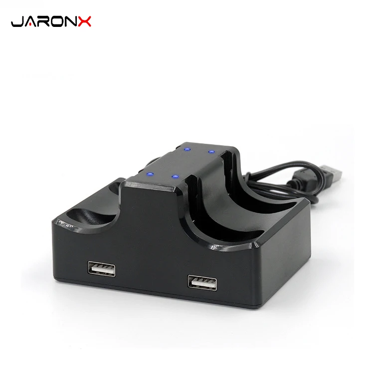 4 LED Lamps 4 in 1 Charging Dock Station For Switch JoyCon Four Charge For Switch Handle