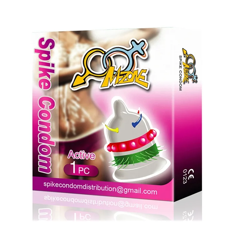 Men Latex Ribbed Delay  Print Logo Designs OEM Customization Spike condoms  Finger  famale Condoms