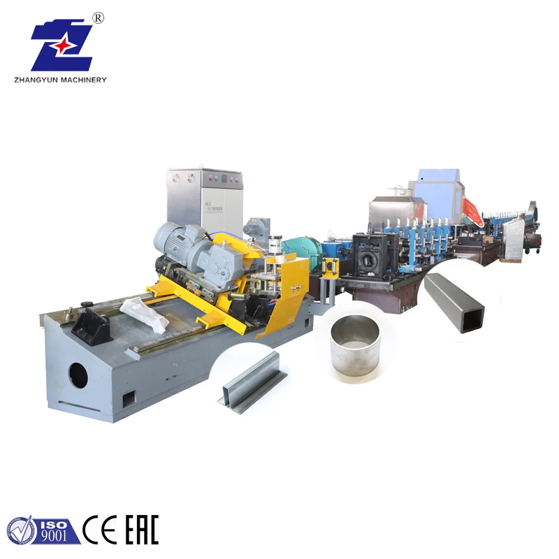 Welded Steel Pipe Making Machine Steel High Frequency Welded Steel Pipe Production Line Machines