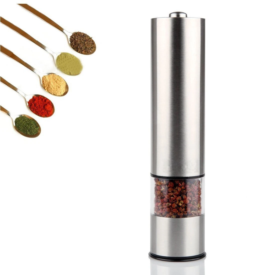 Electric Automatic Mill Pepper And Salt Grinder Grinding Steel Kitchen Spice Mills Mill Core Grain Tools