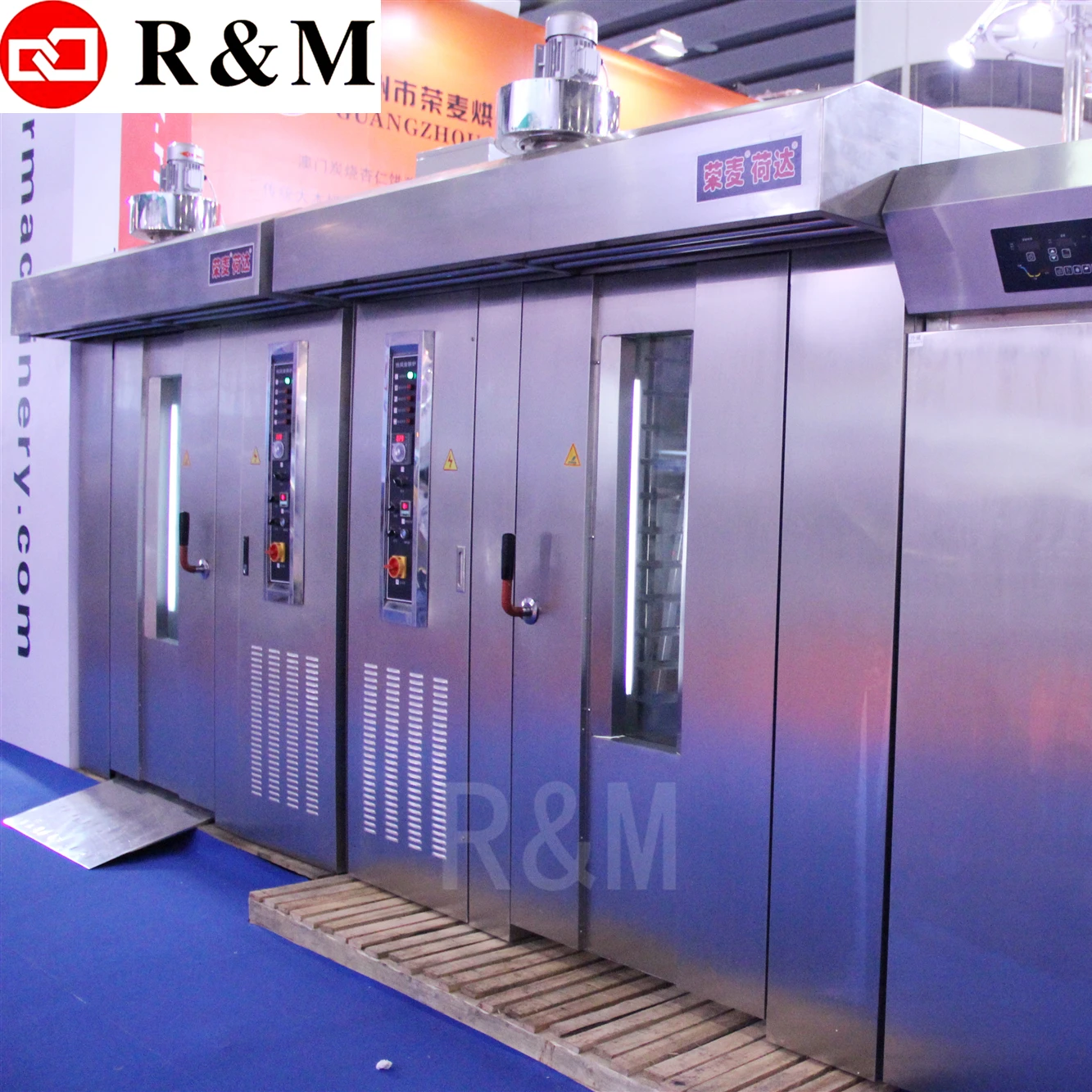 64 32 Pan Used Electronic Electric Oven Industrial Biscuit Cookie Heating Stainless Steel Semi Industrial Oven Price for Pastry