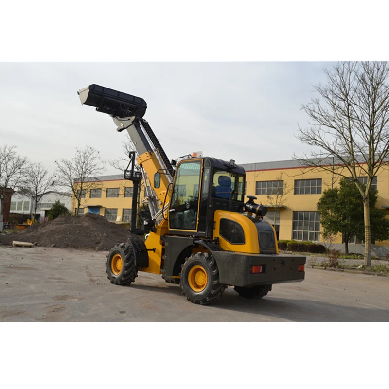 China Hot selling Good quality 4 Drive 1.5ton Telescopic Wheel Loader For Sale in dubai