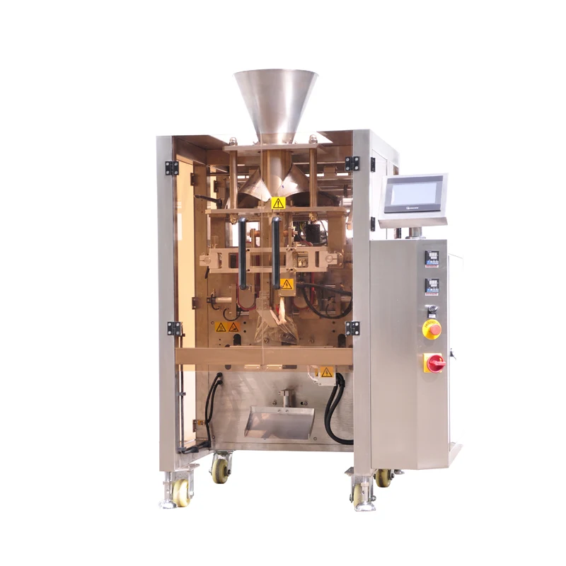 Automatic vertical packing equipment food powder salt/sugar sachet and cat food packing machine