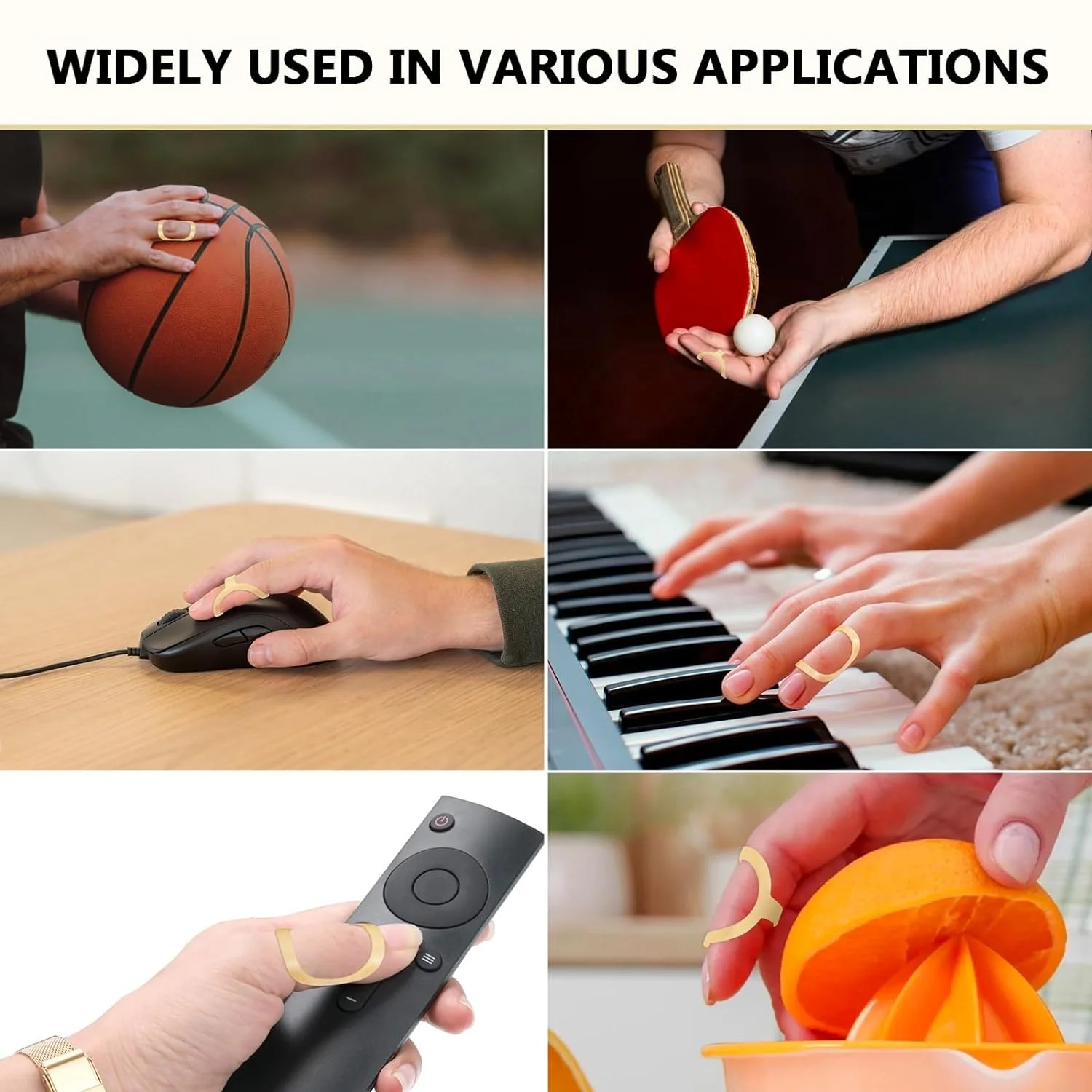 Oval Finger Splint, trigger finger splint for middle finger, Straightener Brace For Thumb Middle Pinky or Ring Finger