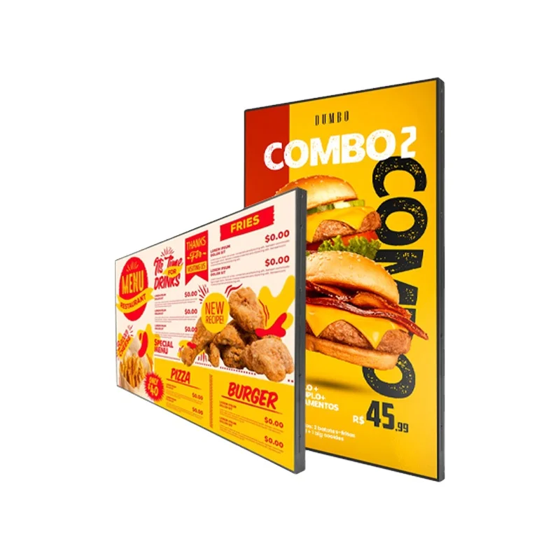 Professional Manufacture Wall Mounted Digital Signage LCD advertising display screen windows lcd display digital signage