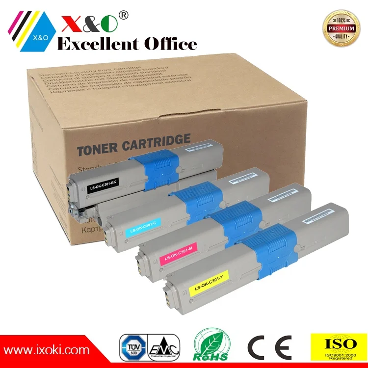 X&O Premium Compatible Printer Toner Cartridge OKI Pro 9542/9541/9431/C911/931/844/833/C650/532/B412/B721dn MC873 Pro9542