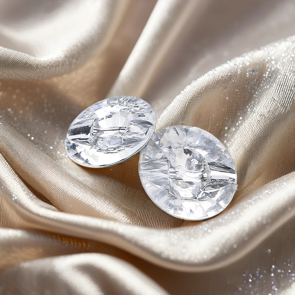 Plating Rhinestone Buttons for Wedding Dress and Textile Accessories: ACRYL Material from Zhejiang Province, China