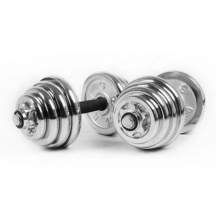 15/20/30kgs хромированные регулируемые гантели комплекты оптовая продажа бесплатная весов тренажерного зала Фитнес Тренажеры домашние тренажеры Спортивные для гимнастического