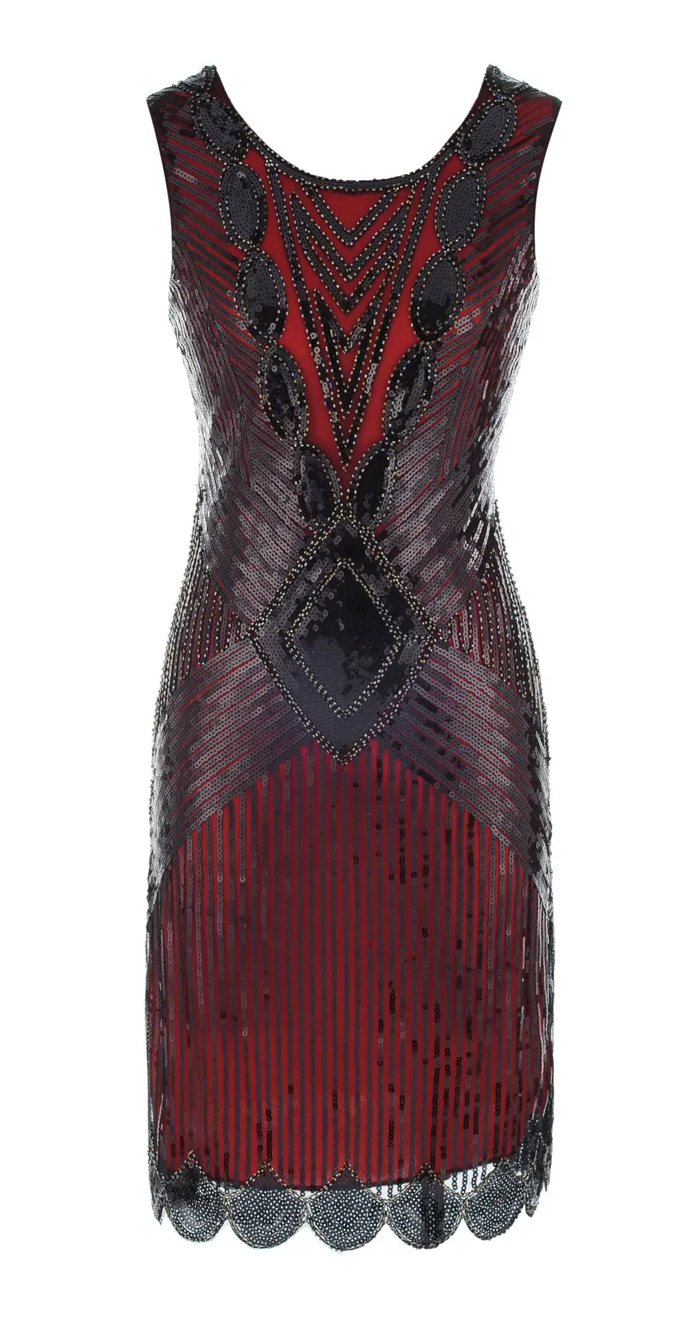 2021 New fashion 1920s Vintage Flapper Great Gatsby Party Dress Coldker