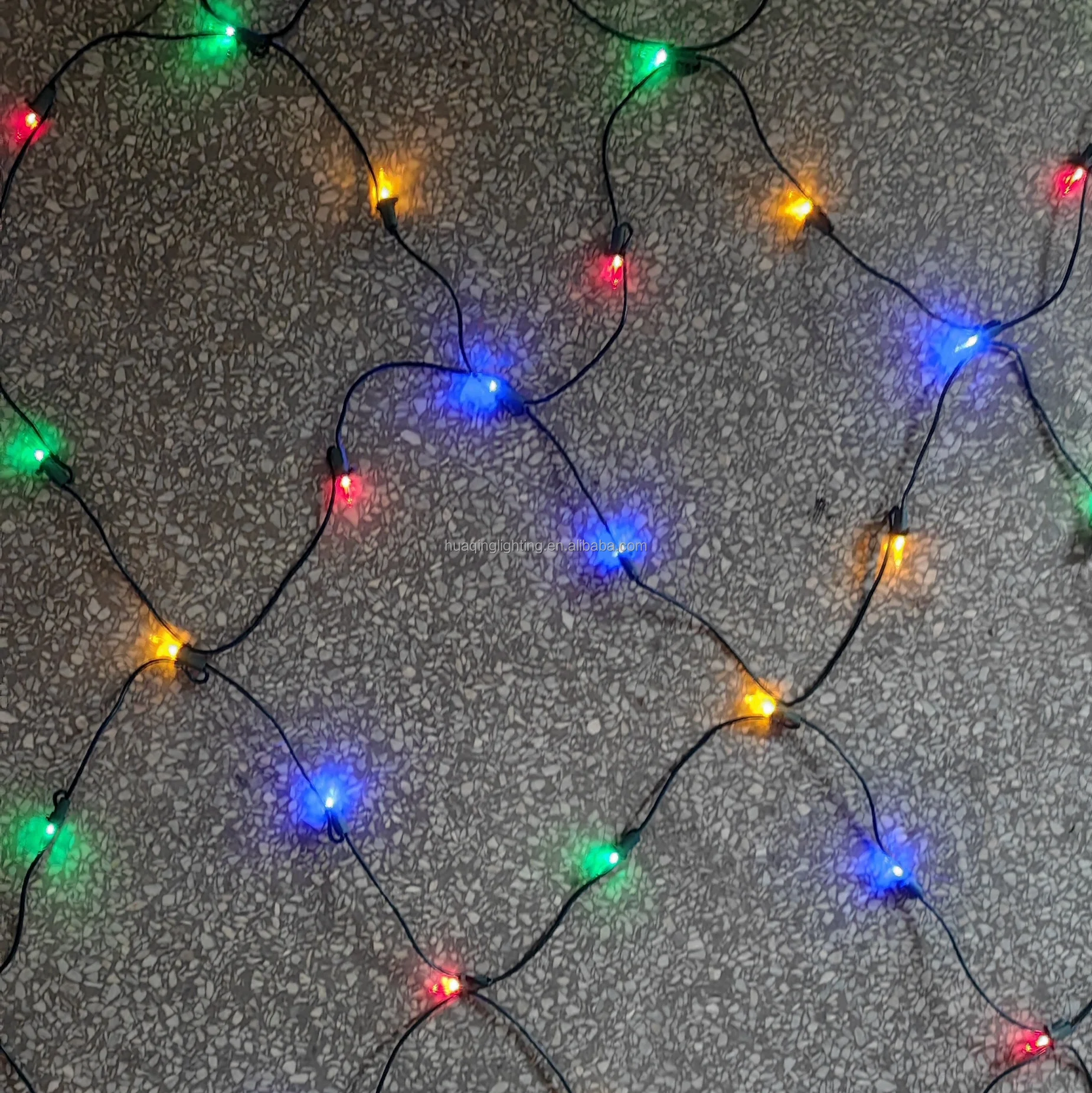 HQ  led net light decorate  tree hedge bushes fence balconies led m5 mesh outdoor Light