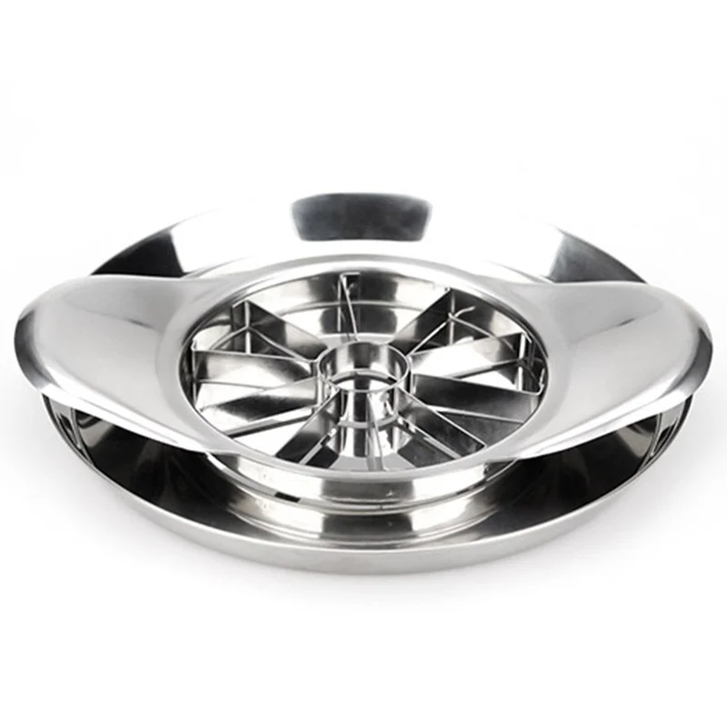 Hot Selling Kitchen Gadget Stainless Steel Blade Fruit Apple Cutter Corer Slicer