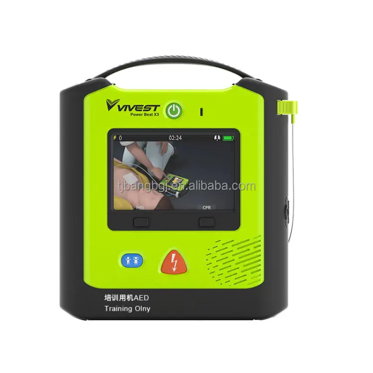 Medical Heart Pacemaker First Aid Automated External Defibrillator Aed Trainer Machine Trainer Defibrilator Defib Trainer