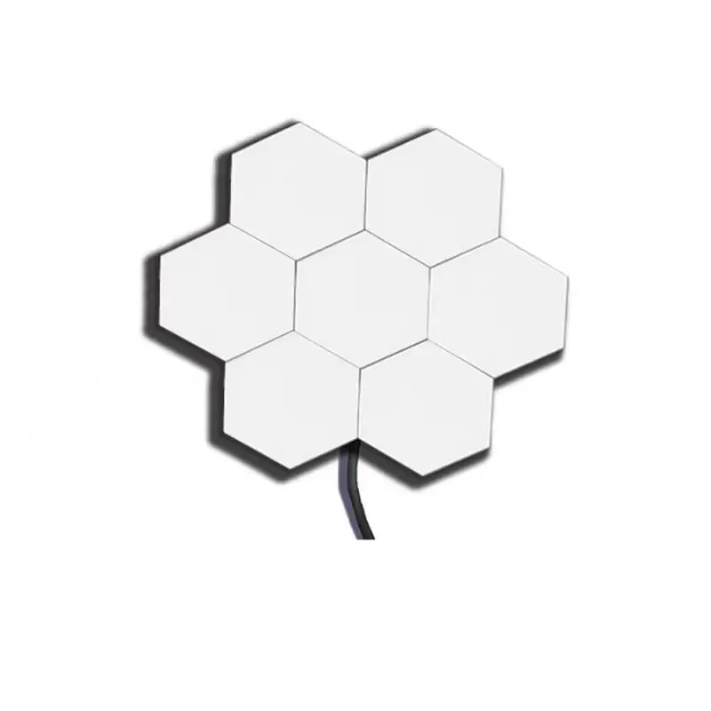 2020 NEW Magnetic Hexagons Hand Touch decorative wall light Quantum Honeycomb light with  Creative LED wall light