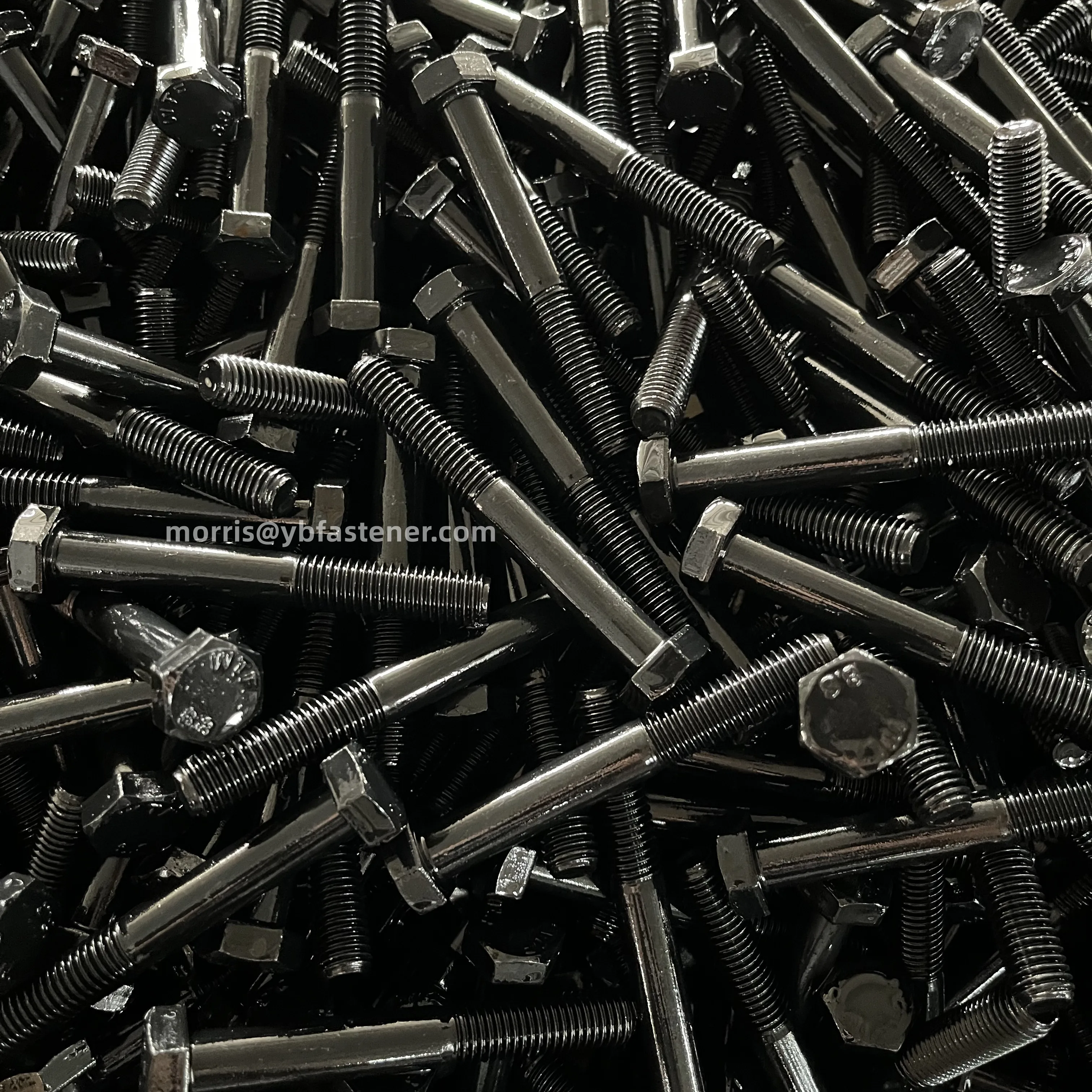 DIN933 DIN931 Hex bolt Grade 8.8 10.9 12.9 Factory supply Black oxide Hot dip galvanized HDG Hex bolt and nut manufacturer
