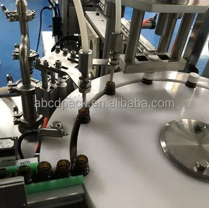 Factory Price Liquid Filling Machines Essential Oil Vial Bottle Filler Automatic Filling And Capping Machine Line