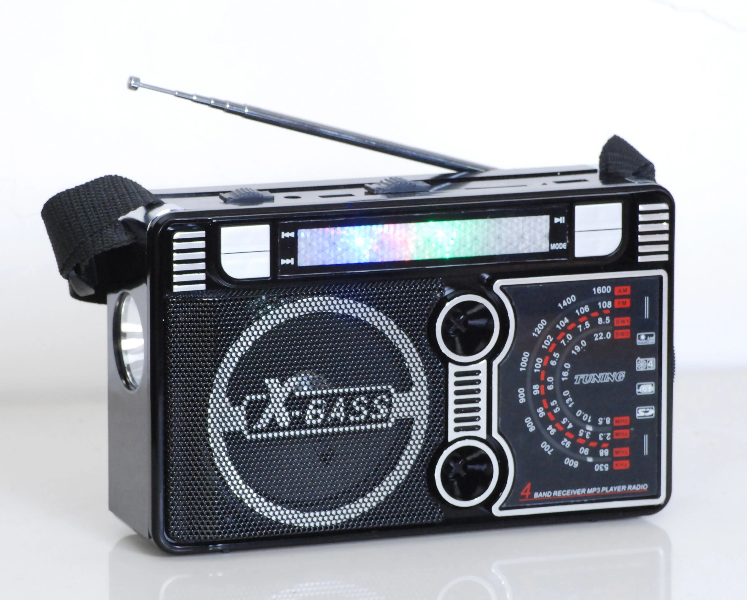
FM/AM/SW1-2 4 band receiver radio 