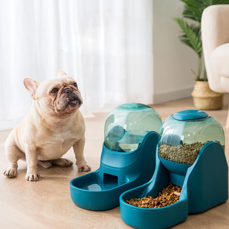 Wholesale Slow Feeder Cat Dog Food Water Dispenser Automatic Pet Feeder Bowl