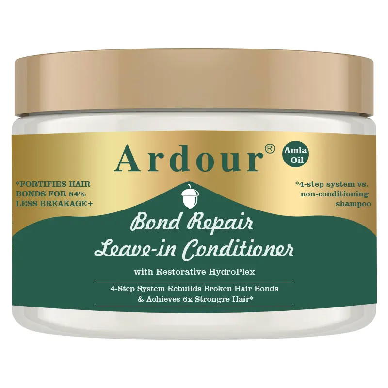 customized hair care product manufacturer heaMoisture Bond Repair Leave-In Conditioner Amla Oil to Strengthen and Repair Curls