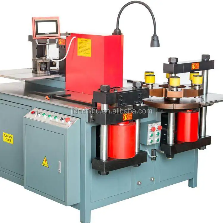 Copper bar bending machine Three in one CNC busbar processing machine