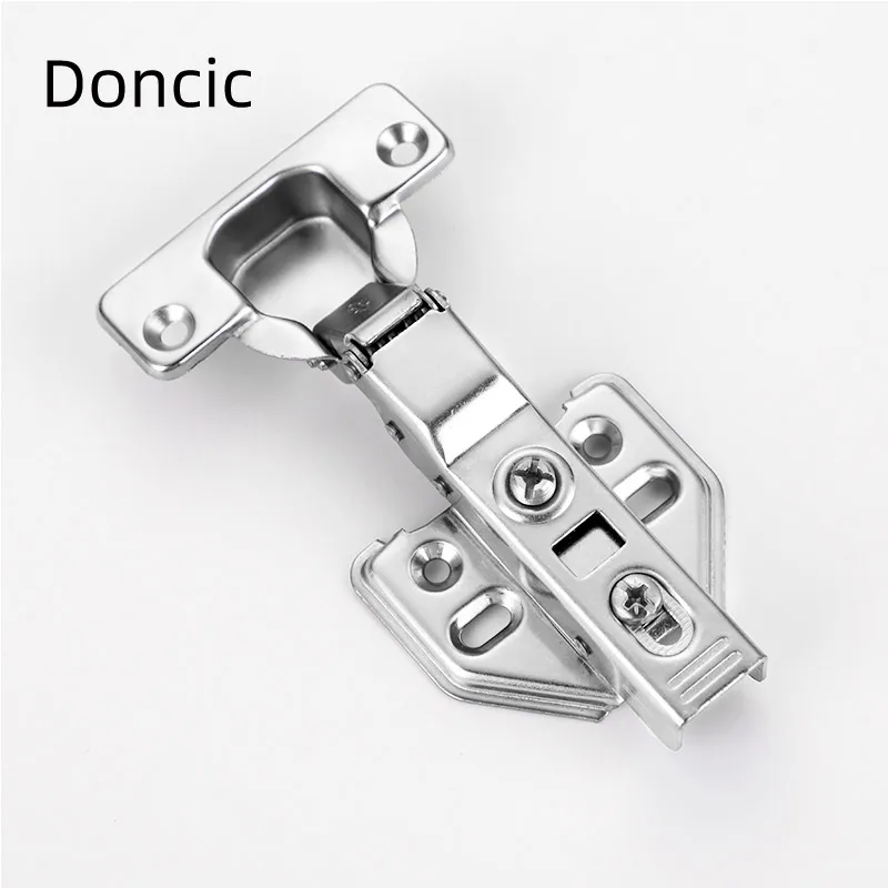 Doncic MOQ100 Special Discount 90g Cold-rolled Steel Soft Close Hydraulic Cabinet Concealed Hinge 0 & 8 & 15 Mm Furniture Hinge