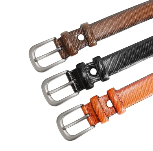 Оптовая продажа, детский ремень, ремень с пряжкой для иглы, Корейская версия, повседневный модный ремень в стиле ретро