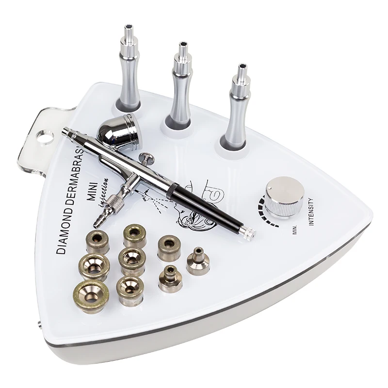 2 in 1 oxygen sprayer skin deep cleansing diamond dermabrasion skin exfoliators machine