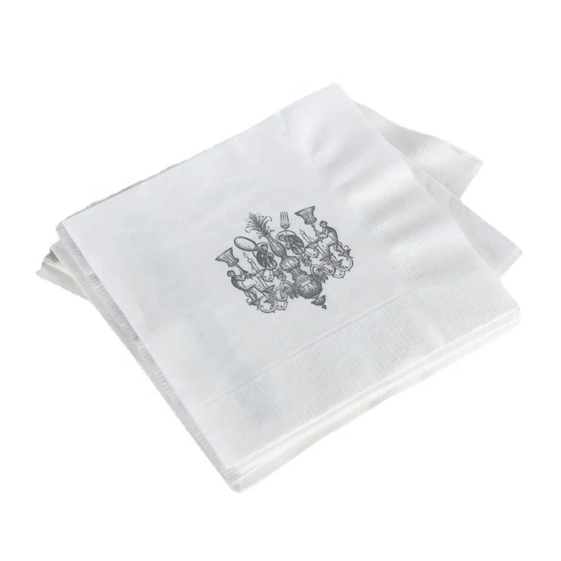 premium quality Customized Color french linen napkin tissue paper