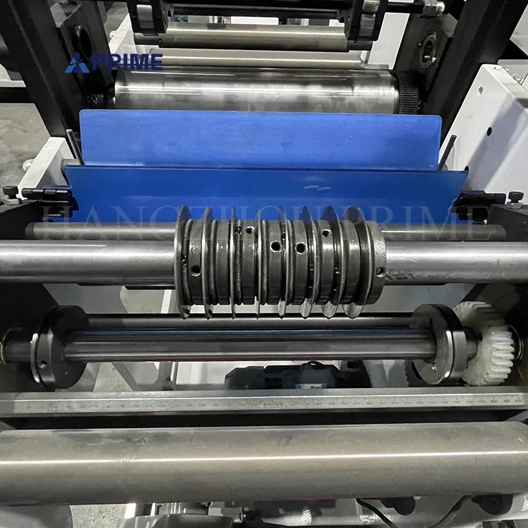 Paper slitter machine slitting rewinder label rotary die cutting machine with slitter