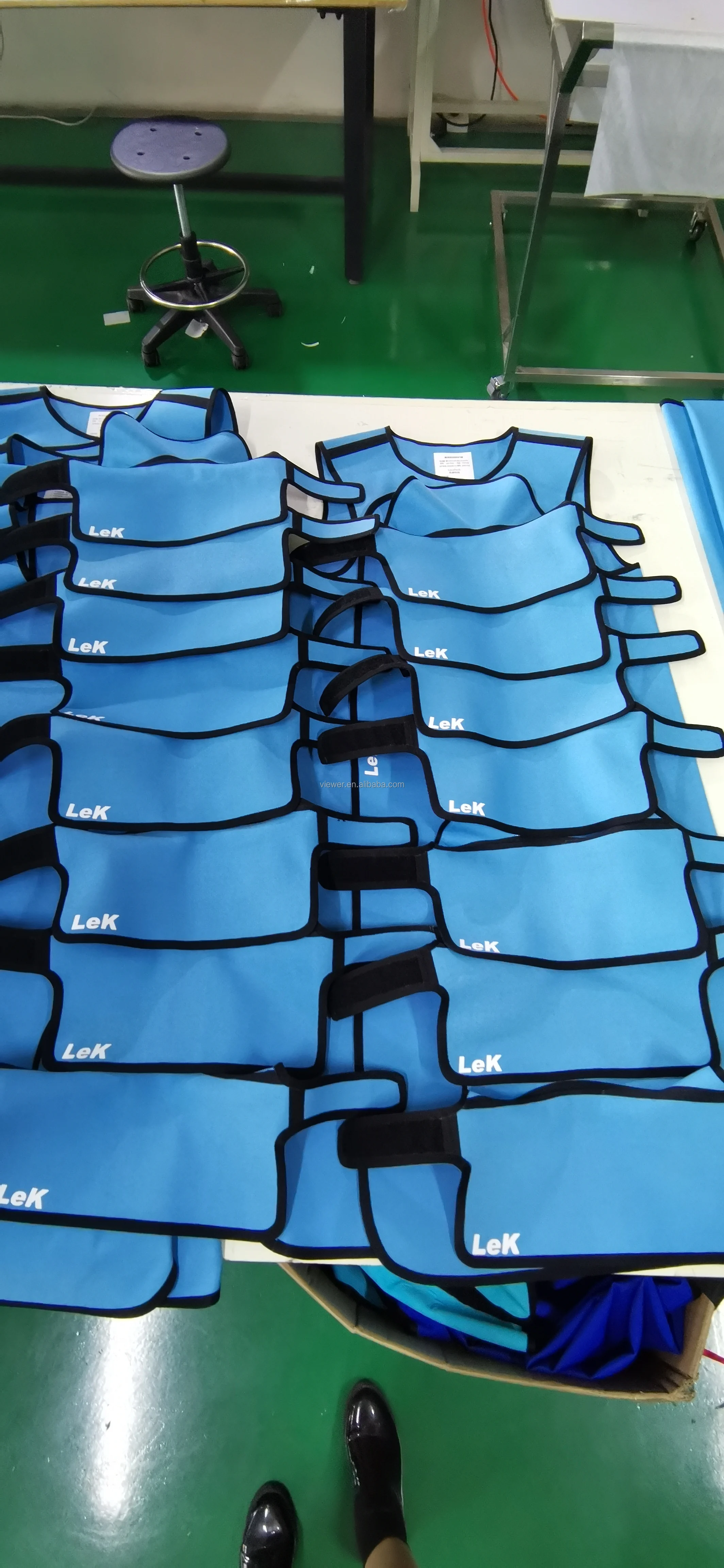 
Medical Radiation X-Ray lead free radiation apron with thyroid collar and cap 