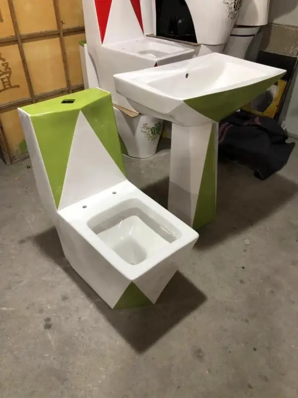 hotel portable toilet bathroom sanitary ware Nigeria Color  water closet WC wash down toilet