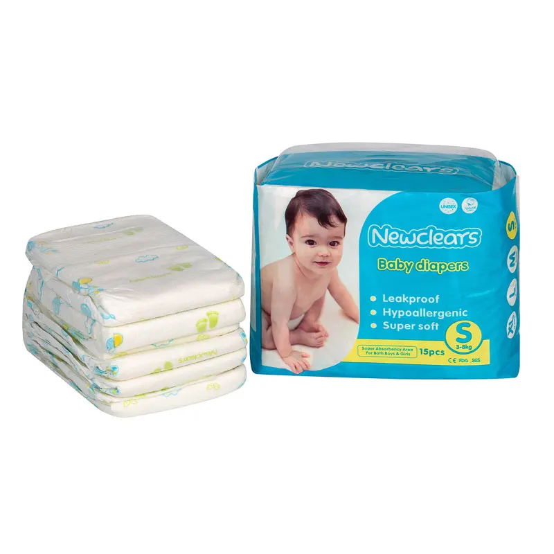 OEM/ODM factory baby diaper sleepy new born disposable baby nappies China manufacturer
