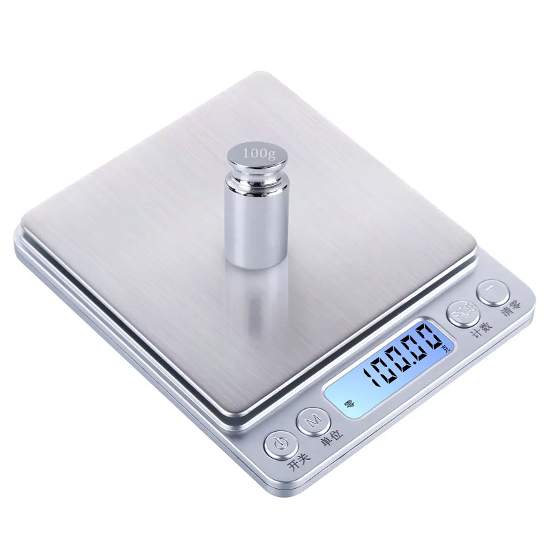 Custom Logo Digital Mini Scale 0.01 g High Precision Diamond Jewelry Digital Balance Pocket Scale