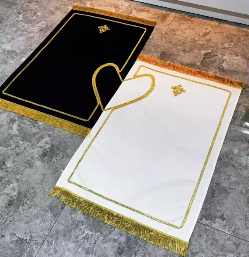 popular and hot sale on line Love prayer blanket for couple gift Mosque prayer carpet and rugs Muslim worship blanket tapis
