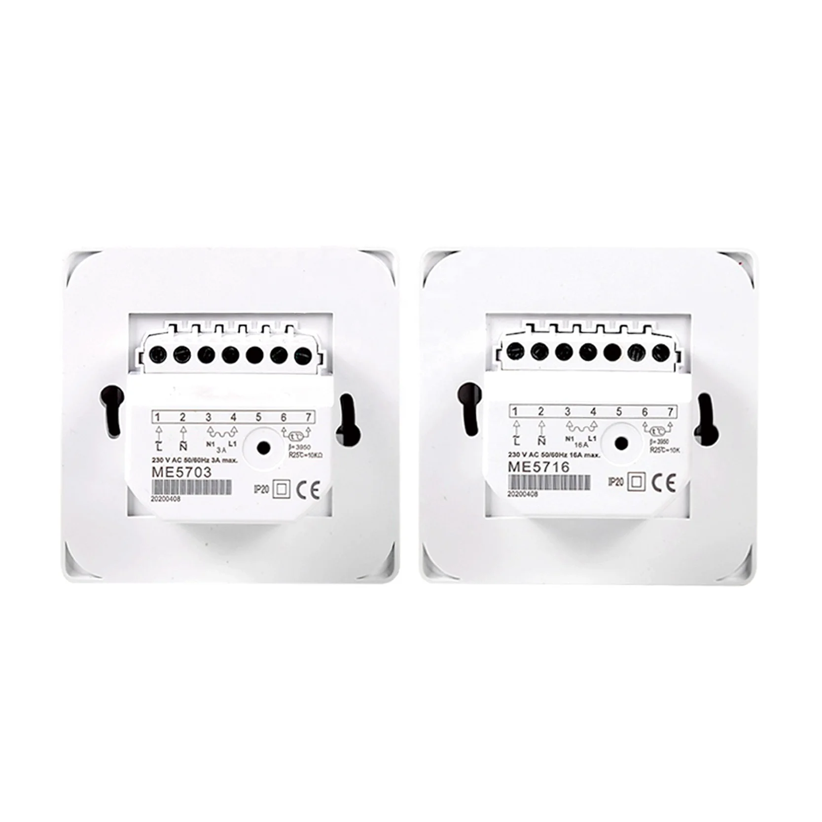 ME57  Easy heat electric underfloor heating temperature manual control  thermostat