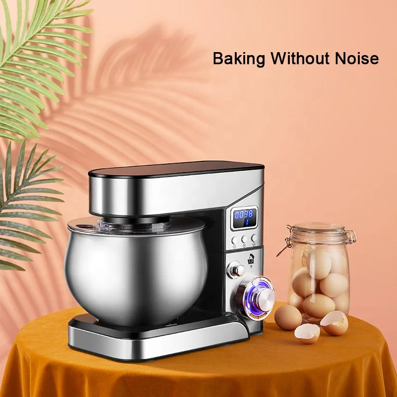 Arriart Commercial Electric Kitchen Aid Stand Mixer Machines Commercial Bread Pizza Spiral Dough Mixer Machine 5L