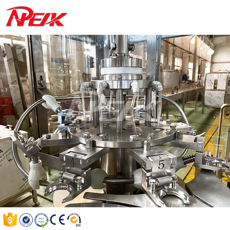 Energy Saving vitamin water bottle washing filling capping small mineral water plant factory equipment