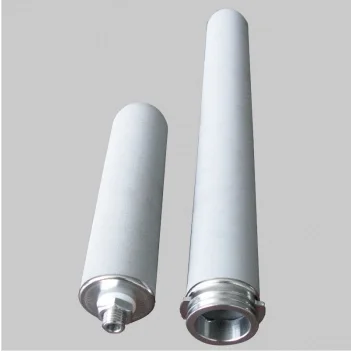 20 inch 1 micron Titanium powder sintered filter cartridge element for water desalination