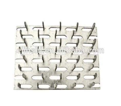 Wood Frame Truss Connector Galvanized Steel Roof Truss Gang Nail Plates