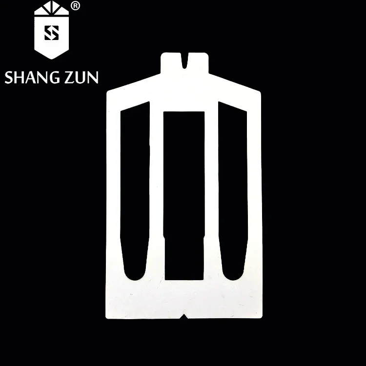 
Wholesale 700g shirt packaging collar cardboard folding inserts for garment accessories customized shirt packing board 