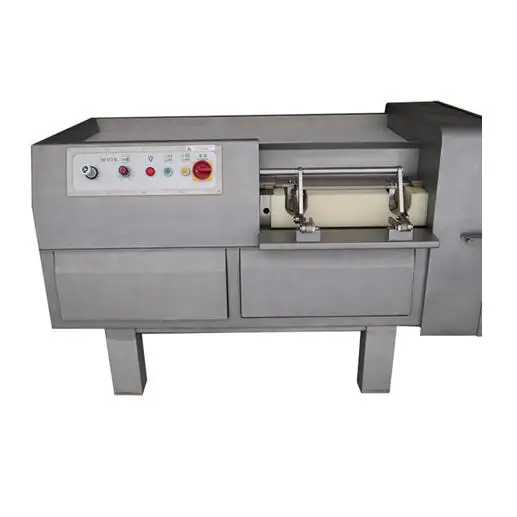 automatic chicken cutting machine diced chicken cube meat cutting machine / fresh meat cube dicer cutting machine/meat slicer